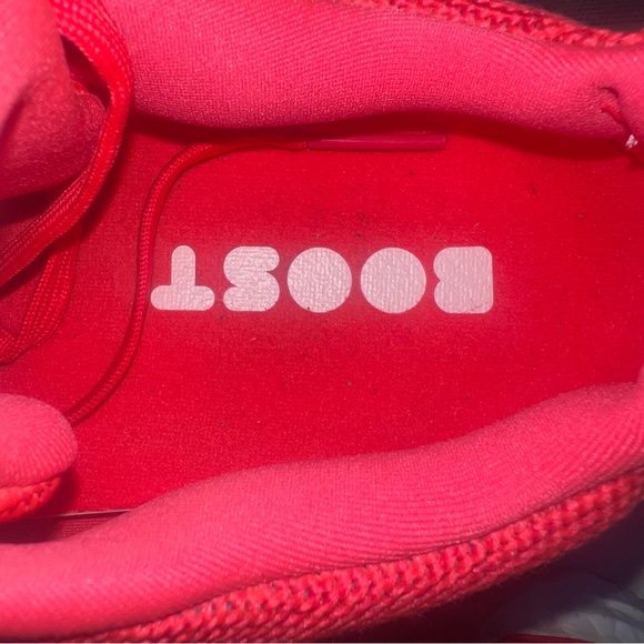 Adidas Women's size 11 Ultraboost ST Red/Pink White B75867 - Picture 7 of 11